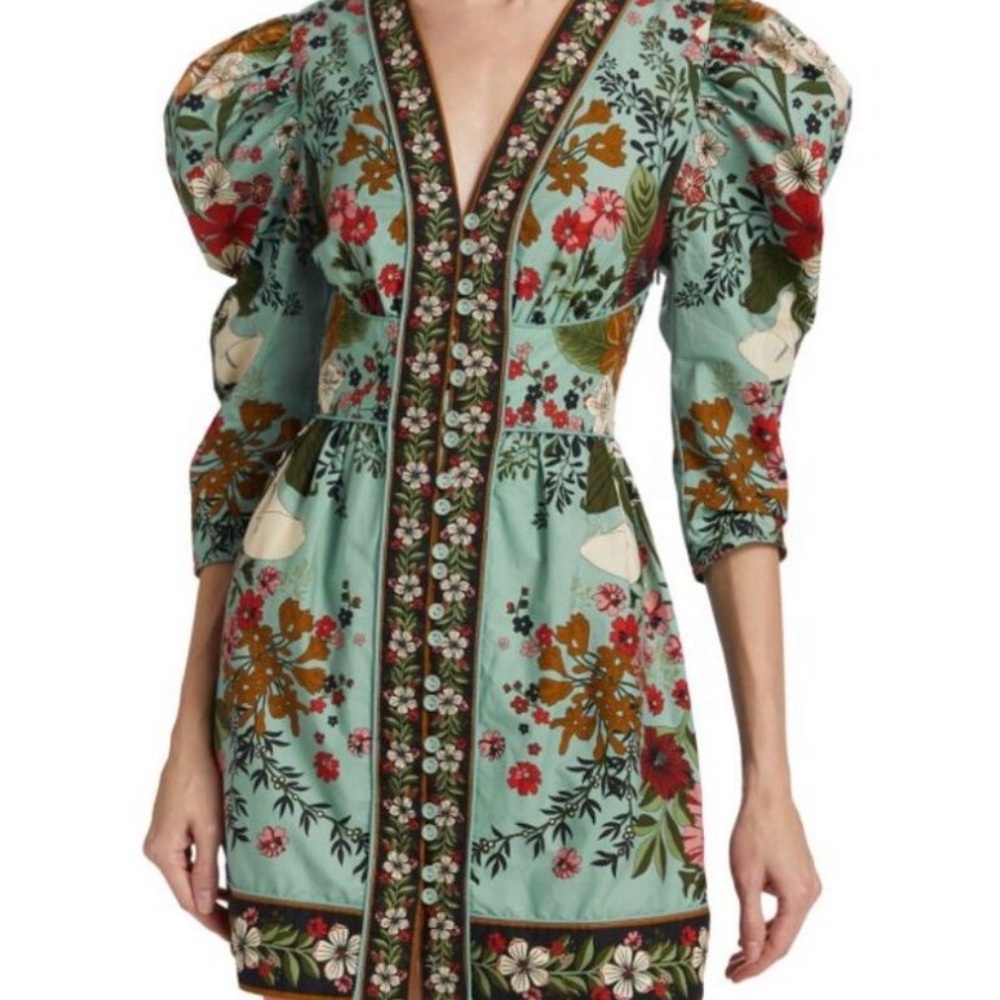 FARM Rio Multicolor Floral Mini Dress